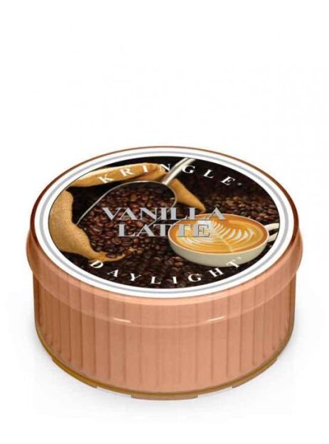 Kringle Candle - Vanilla Latte - świeczka zapachowa daylight 35g 