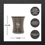 Melanite Mist - Woodwick - średnia świeca zapachowa z drewnianym knotem - nowość 2025 - 3