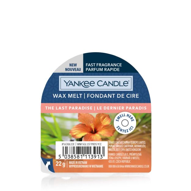 The Last Paradise Yankee Candle - wosk zapachowy