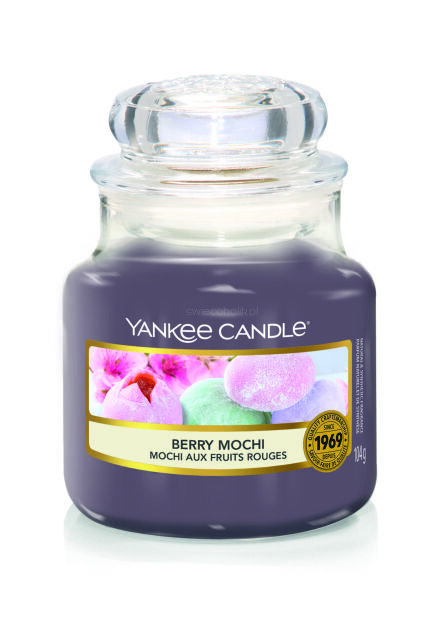 Berry Mochi - Yankee Candle - mała świeca zapachowa - nowość 2022