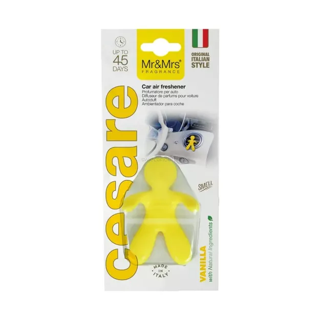 Vanilla - Mr & Mrs Fragrance - zapach odświeżacz do samochodu CESARE