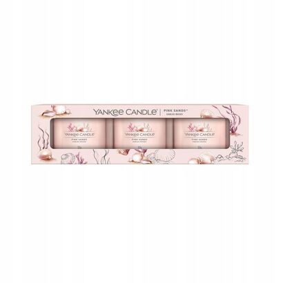 Pink Sands - Yankee Candle - mini świece zapachowe 3 pack