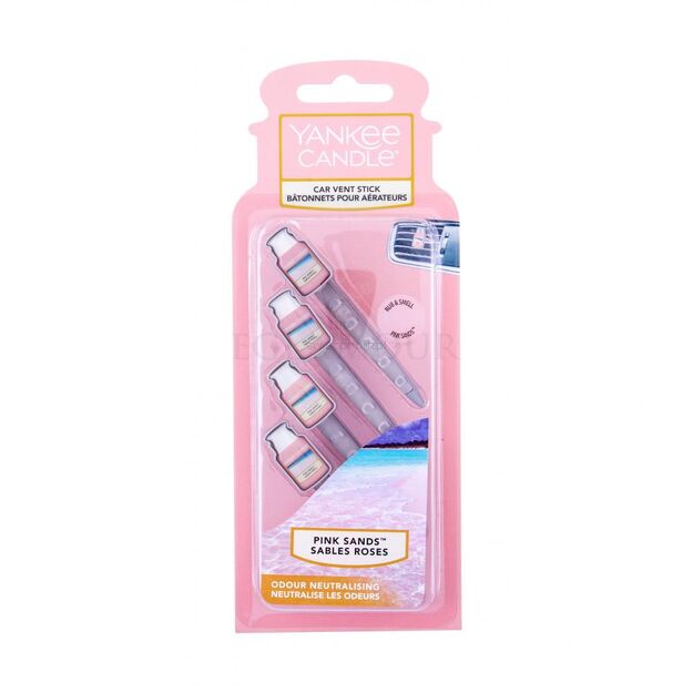 Pink Sands Yankee Candle - zapach samochodowy car jar vent stick