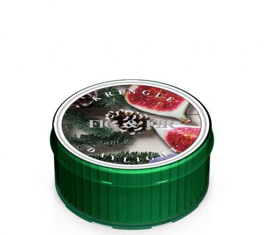Kringle Candle - Fig & Fir - świeczka zapachowa daylight 35g 