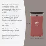 WoodWick Silk & Spice - duża świeca 610 g - 3