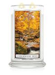 Amberwood Moss - Kringle Candle - duża świeca z dwoma knotami (624g) - 2