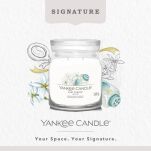 Baby Powder - Yankee Candle Signature - średnia świeca z dwoma knotami - 2