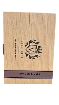 Patchouli & Musk - Vellutier - wosk zapachowy w szkatułce
