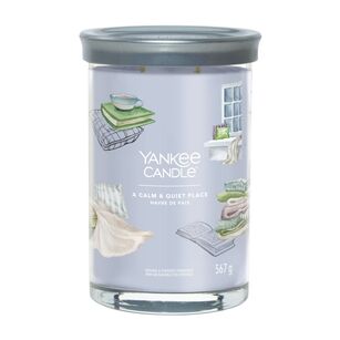 A Calm & Quiet Place - Yankee Candle Signature - świeca tumbler z dwoma knotami - nowość 2022