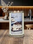 Kringle Candle Cookies & Cream Cake - duża świeca zapachowa 624 g 2 knoty - 2