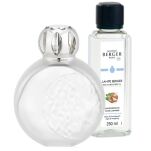 Zestaw prezentowy - Maison Berger - lampa katalityczna Astral Frosted + esencja White Cashmere 250 ml - 3