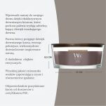 WoodWick Iris Woods - świeca zapachowa elipsa 453g - 3