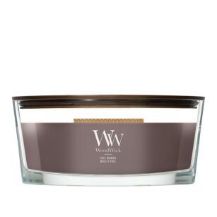 WoodWick Iris Woods - świeca zapachowa elipsa 453g