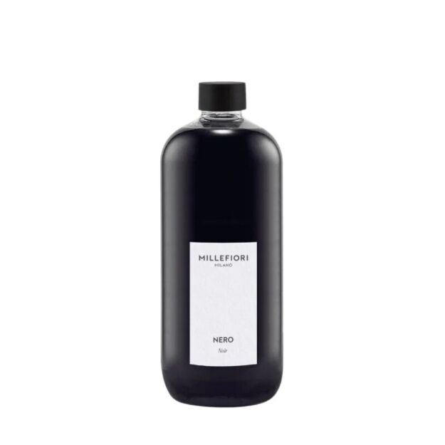 Millefiori Milano Nero 500 ml – uzupełniacz do dyfuzora zapachowego