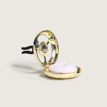 Maison Berger Ophelia Gold dyfuzor samochodowy z wkładem Liliflora + brelok | zestaw zapachowy do auta - 4