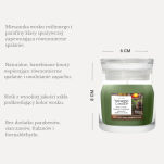 Yankee Candle Balsam & Cedar Fireside – mała świeca zapachowa Signature 110 g - 2