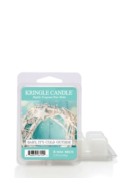 Kringle Candle Baby It's Cold Outside - wosk zapachowy 64 gram