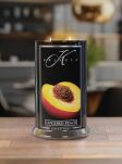 Gingered Peach - Kringle Candle - duża świeca z dwoma knotami (624g) - seria Reserve - 2