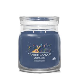 Twilight Tunes - Yankee Candle Signature - średnia świeca z dwoma knotami