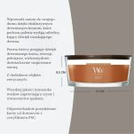 WoodWick Saffron Smoke - świeca zapachowa elipsa 453g - 3