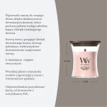 WoodWick Coastal Sunberry - mała świeca zapachowa 85g - 3