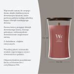 WoodWick Cinnamon Chai - świeca zapachowa duża 610 g - 4