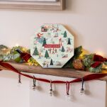 Kalendarz adwentowy Apres Ski - Yankee Candle - wieniec - 24 szt. tealight + świecznik - 3