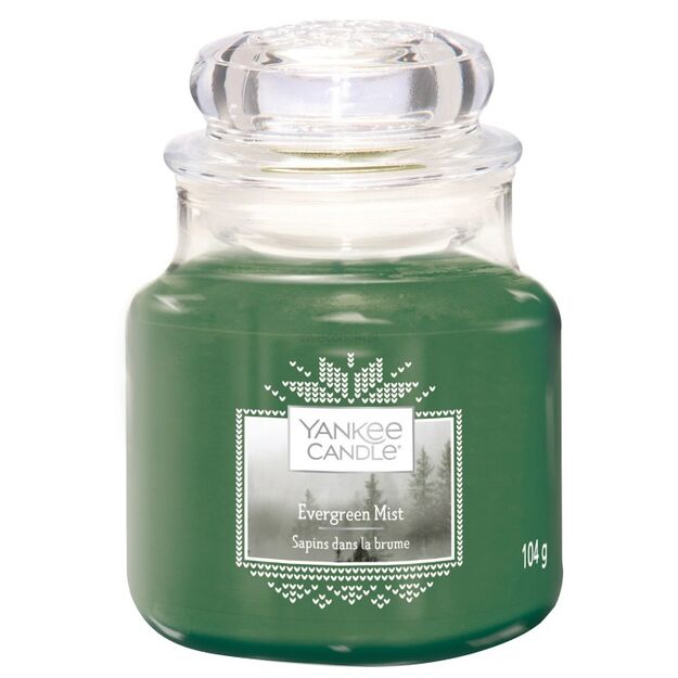 Evergreen Mist Yankee Candle - mała świeca zapachowa