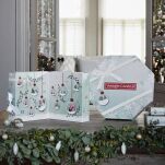 Kalendarz adwentowy Snow Globe Wonderland - Yankee Candle - książka -12 szt. votive + 12 szt. tealight + świecznik - 3
