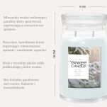 Yankee Candle Snow Kissed Pine – duża świeca zapachowa Signature 567 g - 2