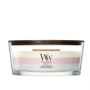 WoodWick Floral Blossoms - świeca zapachowa elipsa Trilogy 453g