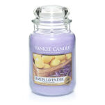 Lemon Lavender Yankee Candle - Duża świeca - 2