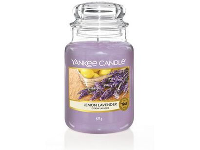 Lemon Lavender Yankee Candle - Duża świeca