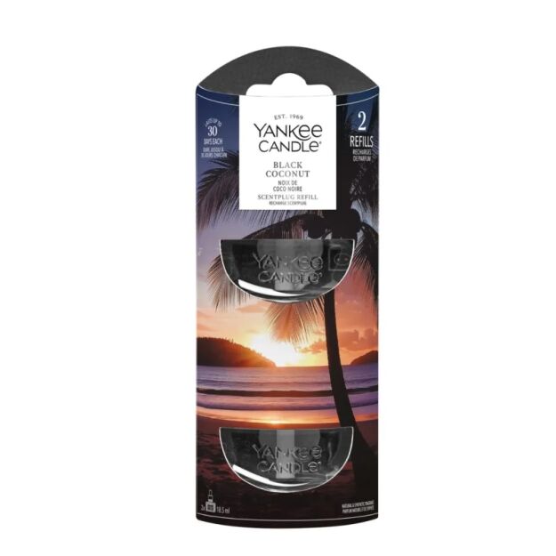 Yankee Candle Black Coconut - uzupełniacz do odświeżacza elektrycznego do kontaktu