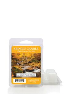 Amberwood Moss - Kringle Candle - wosk zapachowy 64 gram