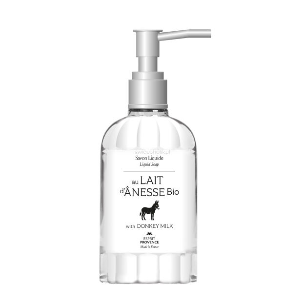 Mydło w płynie z mlekiem oślim BIO (Lait d’Ânesse Bio) 255 ml - Esprit Provence