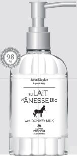 Mydło w płynie z mlekiem oślim BIO (Lait d’Ânesse Bio) 255 ml - Esprit Provence