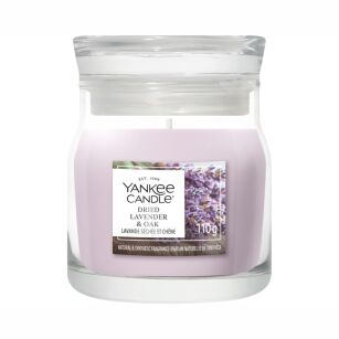 Dried Lavender & Oak Yankee Candle - mała świeca zapachowa