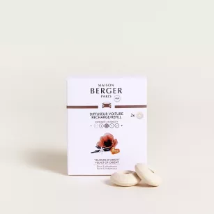 Maison Berger Velvet of Orient - wkład zapachowy do dyfuzora samochodowego 2 szt.