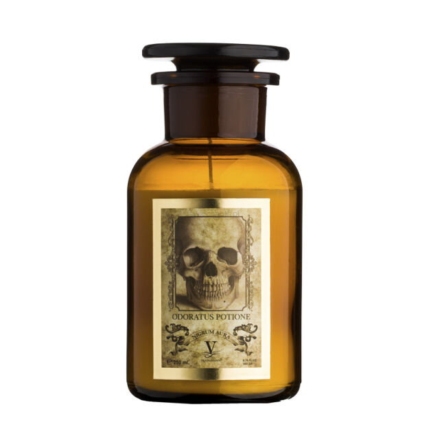 Nigrum Aura - Vila Hermanos - mała świeca zapachowa 225g - seria Odoratus Potion
