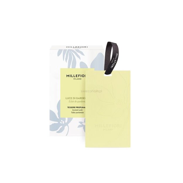 Luce Di Gardenia - Millefiori Milano - zawieszka zapachowa 3-pack LAUNDRY
