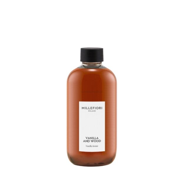 Millefiori Vanilla & Wood 250 ml - uzupełniacz do dyfuzora zapachowego