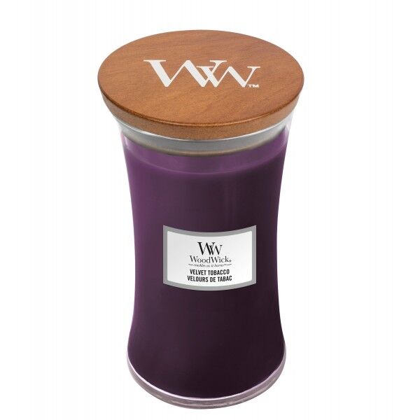  WoodWick - Velvet Tobacco - duża świeca zapachowa nowość 2020