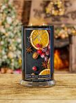 Kringle Candle Spiced Orange & Cranberry Reserve – duża świeca zapachowa 623 g 2 knoty - 2