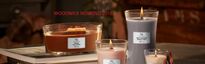 Suede & Sandalwood - Woodwick - mała  świeca zapachowa  z drewnianym knotem - 3