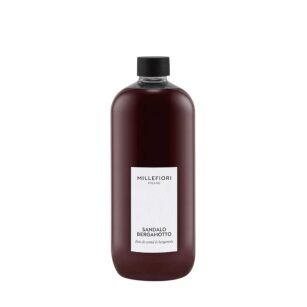 Sandalo Bergamotto - Millefiori- Milano - uzupełniacz do pałeczek zapachowych 500 ml