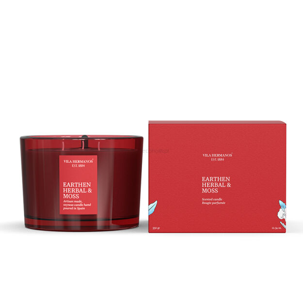 Earthen Herbal & Moss - Vila Hermanos - świeca zapachowa 350g - seria Herbalist