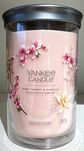 Pink Cherry & Vanilla - Yankee Candle Signature - świeca tumbler z dwoma knotami - 2