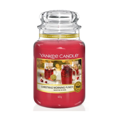 Christmas Morning Punch - Yankee Candle - duża świeca zapachowa