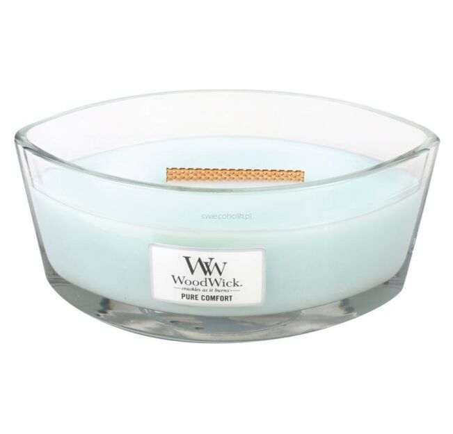 Pure Comfort Woodwick Hearthwick - świeca elipsa